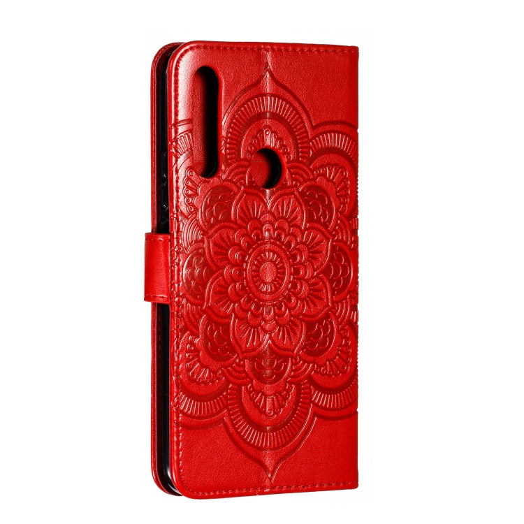 Mandala Embossing Pattern Horizontal Flip Leather Case for Huawei Y9 Prime(2019) / P Smart Z, with Holder & Card Slots & Wallet & Photo Frame & Lanyard