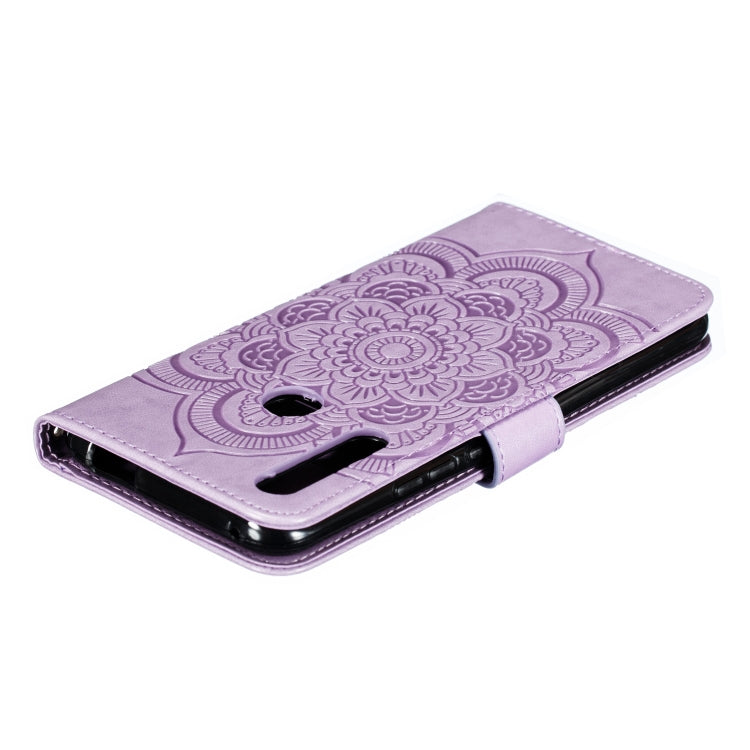 Mandala Embossing Pattern Horizontal Flip Leather Case for Huawei Y9 Prime(2019) / P Smart Z, with Holder & Card Slots & Wallet & Photo Frame & Lanyard