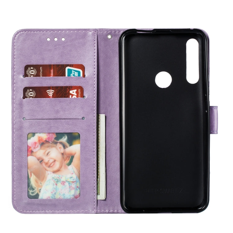 Mandala Embossing Pattern Horizontal Flip Leather Case for Huawei Y9 Prime(2019) / P Smart Z, with Holder & Card Slots & Wallet & Photo Frame & Lanyard
