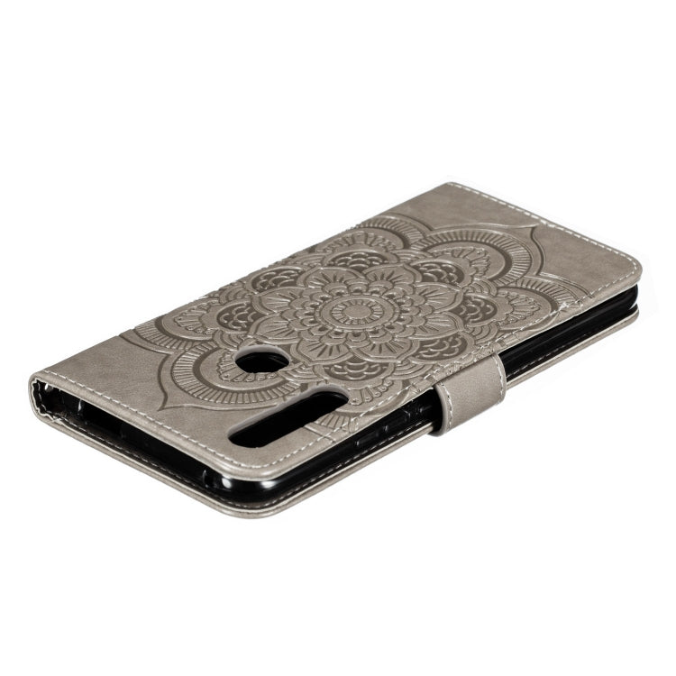 Mandala Embossing Pattern Horizontal Flip Leather Case for Huawei Y9 Prime(2019) / P Smart Z, with Holder & Card Slots & Wallet & Photo Frame & Lanyard