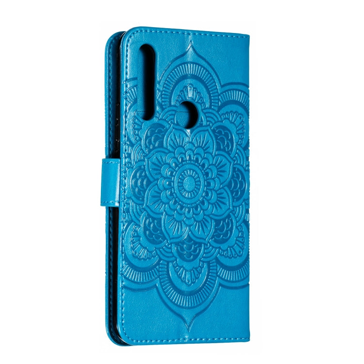 Mandala Embossing Pattern Horizontal Flip Leather Case for Huawei Y9 Prime(2019) / P Smart Z, with Holder & Card Slots & Wallet & Photo Frame & Lanyard