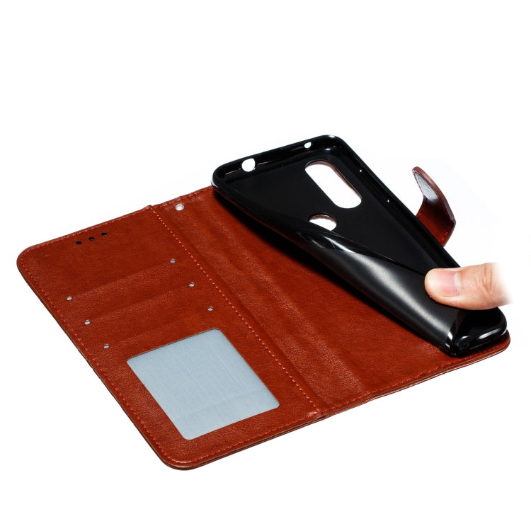 Mandala Embossing Pattern Horizontal Flip Leather Case for Motorola Moto P40 Power , with Holder & Card Slots & Wallet & Photo Frame & Lanyard