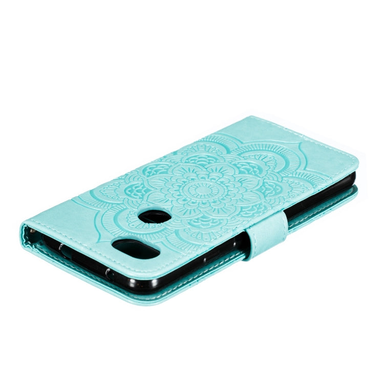 Mandala Embossing Pattern Horizontal Flip Leather Case for Google Pixel 3A , with Holder & Card Slots & Wallet & Photo Frame & Lanyard