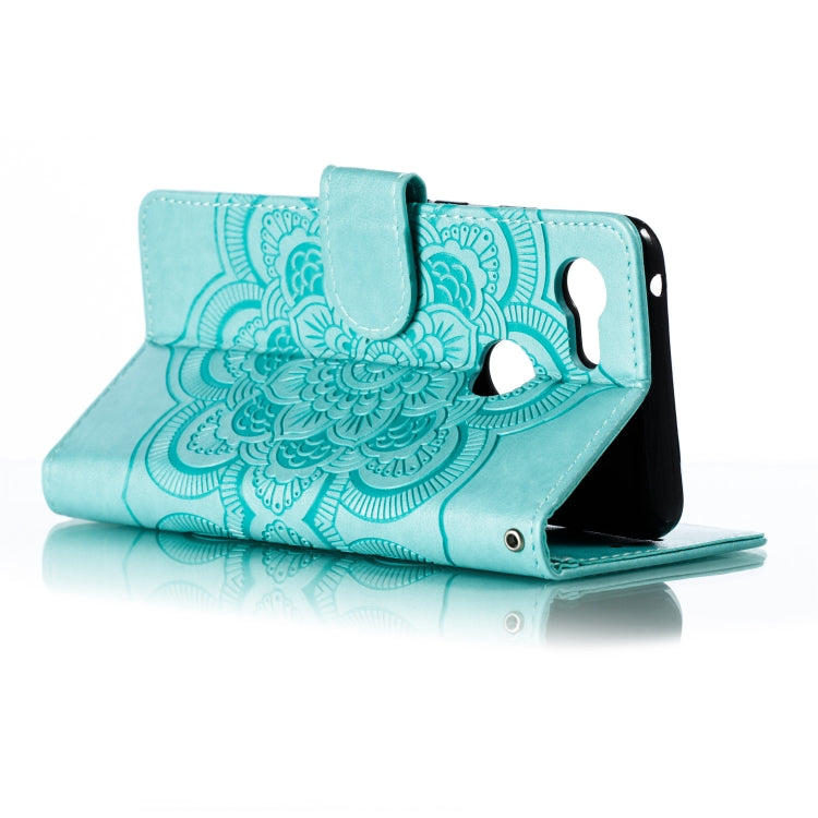 Mandala Embossing Pattern Horizontal Flip Leather Case for Google Pixel 3, with Holder & Card Slots & Wallet & Photo Frame & Lanyard
