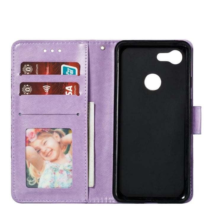 Mandala Embossing Pattern Horizontal Flip Leather Case for Google Pixel 3, with Holder & Card Slots & Wallet & Photo Frame & Lanyard