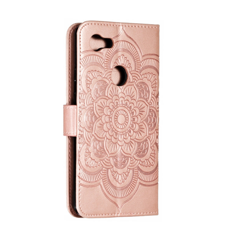 Mandala Embossing Pattern Horizontal Flip Leather Case for Google Pixel 3 XL, with Holder & Card Slots & Wallet & Photo Frame & Lanyard