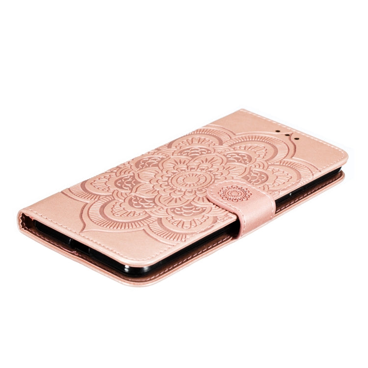 Mandala Embossing Pattern Horizontal Flip Leather Case for Google Pixel 3 XL, with Holder & Card Slots & Wallet & Photo Frame & Lanyard