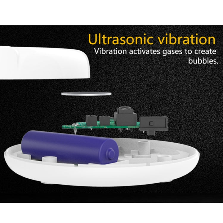 Portable creative gift shaker with ultrasonic foaming machine