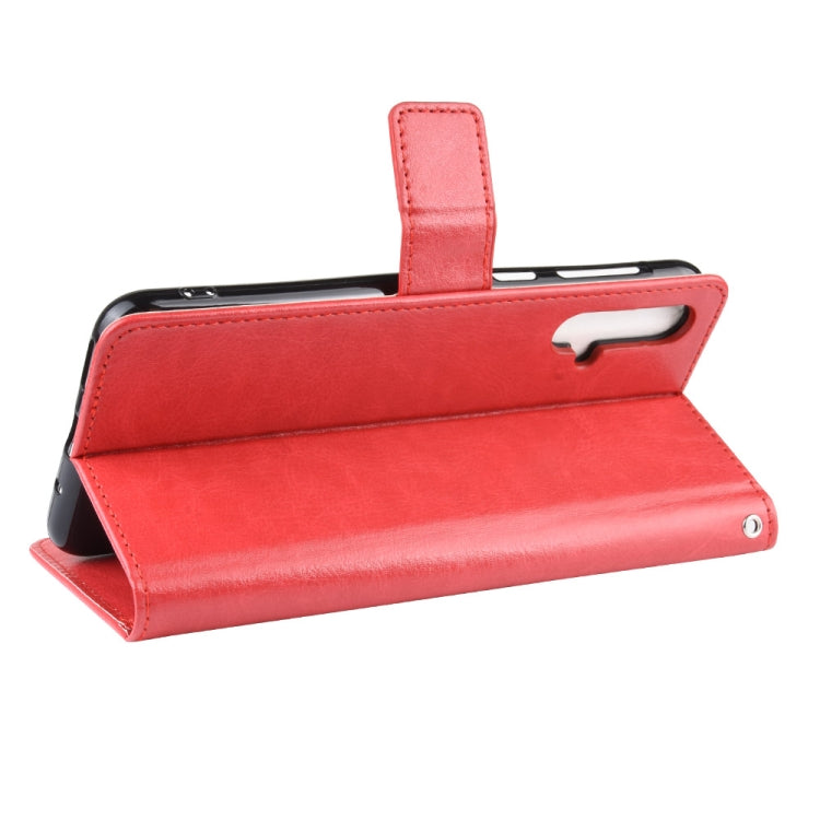 Retro Crazy Horse Texture Horizontal Flip Leather Case for Huawei Nova 5 /Nova 5 Pro , with Holder & Card Slots & Photo Frame