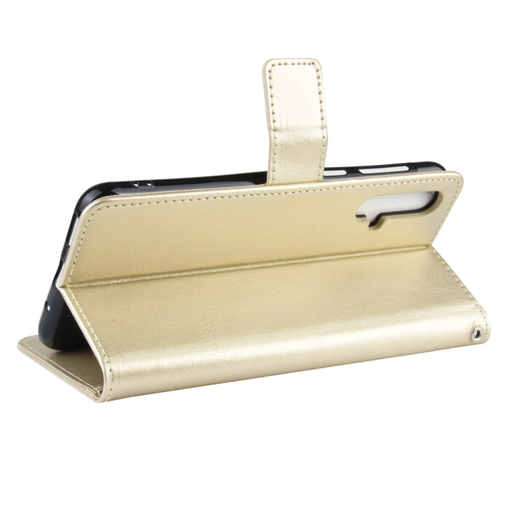 Retro Crazy Horse Texture Horizontal Flip Leather Case for Huawei Nova 5 /Nova 5 Pro , with Holder & Card Slots & Photo Frame