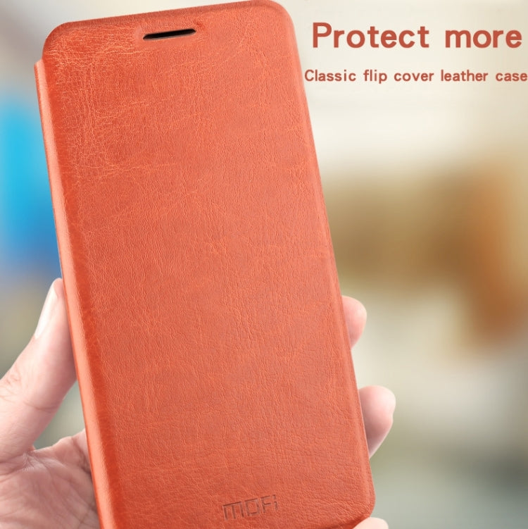 MOFI Rui Series Classical Leather Flip Leather Case With Bracket Embedded Steel Plate All-inclusive for Xiaomi Redmi 7A