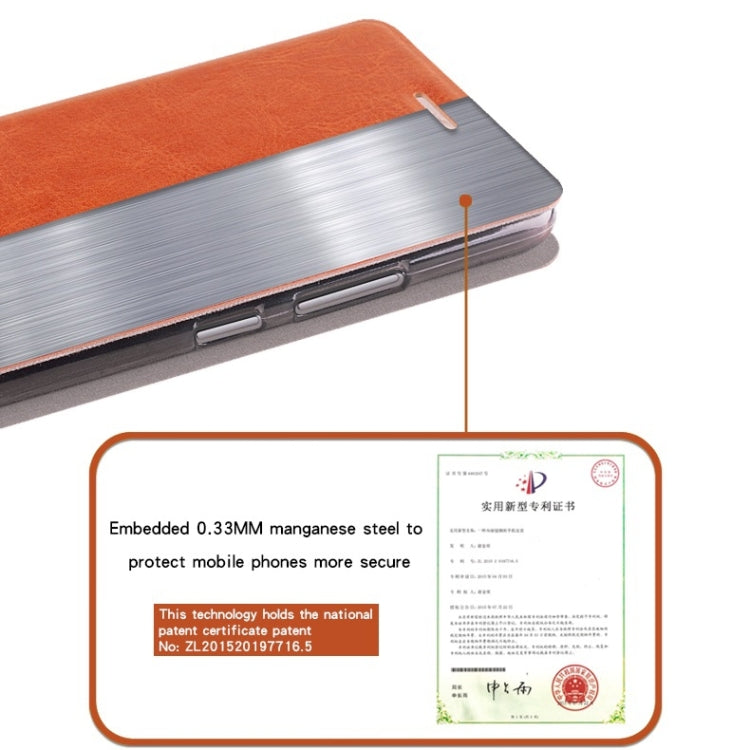 MOFI Rui Series Classical Leather Flip Leather Case With Bracket Embedded Steel Plate All-inclusive for Xiaomi Redmi 7A