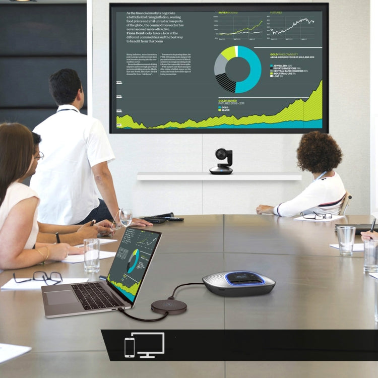 Type-C Multi-function (HDMI + 3 Ports USB3.0 + SD + TF + PD interfaces) Docking Station with Wireless Charging Function(Black)