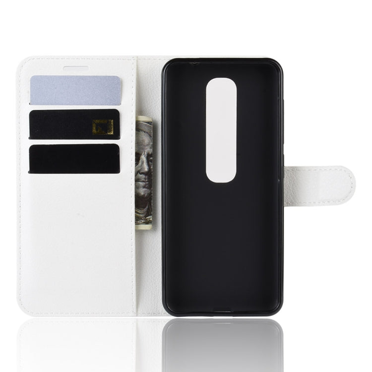 Litchi Texture Horizontal Flip Leather Case for Vodafone Smart N10 / VFD 630, with Wallet & Holder & Card Slots