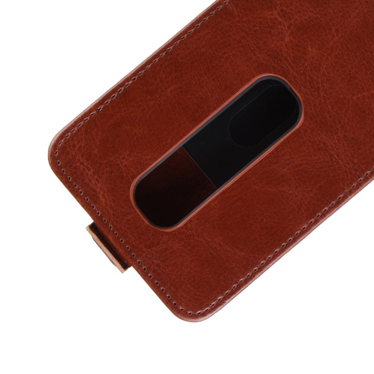 Crazy Horse Vertical Flip Leather Protective Case for Vodafone Smart N10 / VFD 630