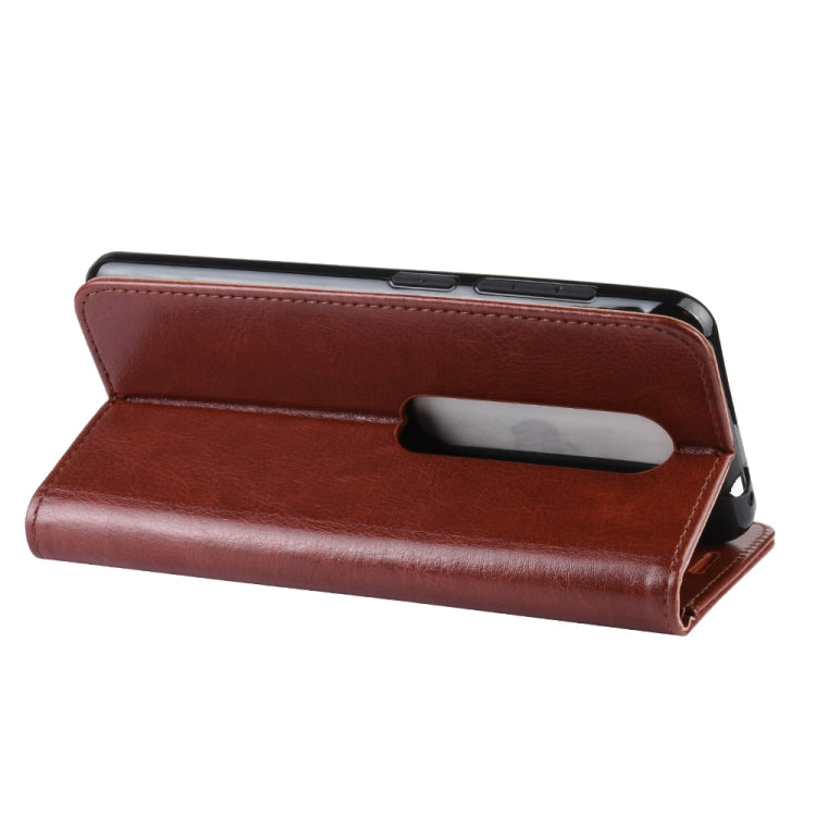 R64 Texture Single Fold Horizontal Flip Leather Case for Vodafone Smart N10 / VFD 630, with Holder & Card Slots & Wallet