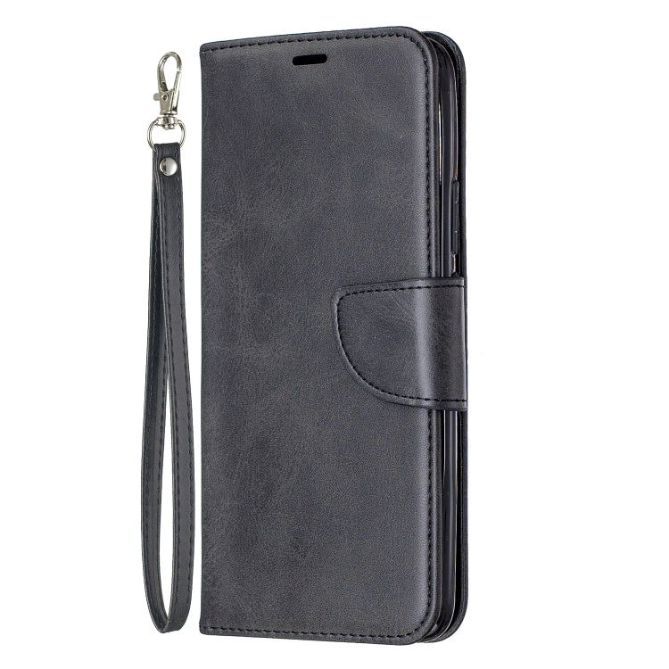 Retro Lambskin Texture Pure Color Horizontal Flip PU Leather Case for Huawei P Smart Z, with Holder & Card Slots & Wallet & Lanyard