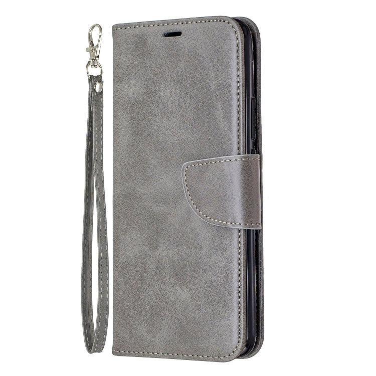 Retro Lambskin Texture Pure Color Horizontal Flip PU Leather Case for Huawei P Smart Z, with Holder & Card Slots & Wallet & Lanyard