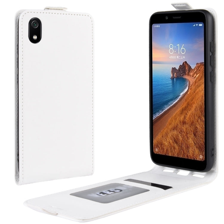 Crazy Horse Vertical Flip Leather Protective Case for Xiaomi Redmi 7A
