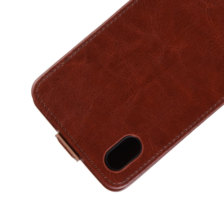 Crazy Horse Vertical Flip Leather Protective Case for Xiaomi Redmi 7A