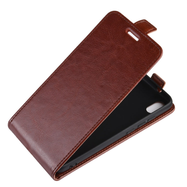 Crazy Horse Vertical Flip Leather Protective Case for Xiaomi Redmi 7A