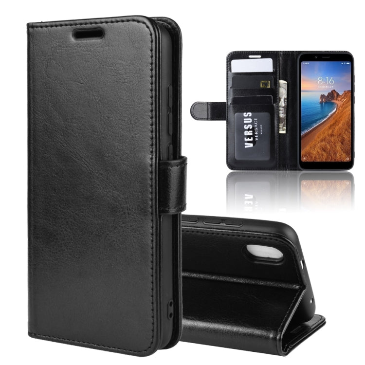 R64 Texture Single Fold Horizontal Flip Leather Case for Redmi 7A, with Holder & Card Slots & Wallet