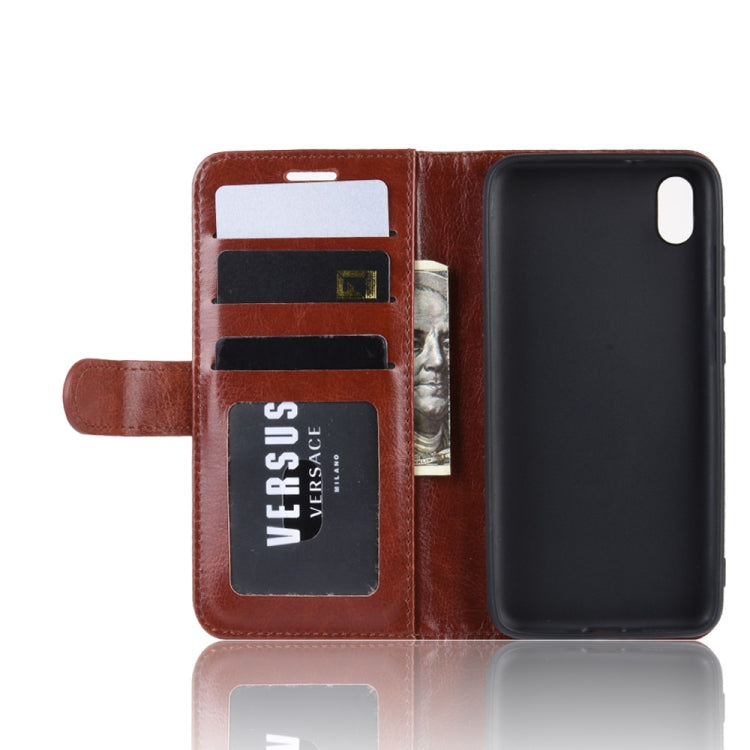 R64 Texture Single Fold Horizontal Flip Leather Case for Redmi 7A, with Holder & Card Slots & Wallet