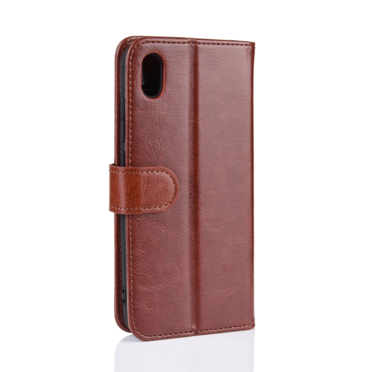 R64 Texture Single Fold Horizontal Flip Leather Case for Redmi 7A, with Holder & Card Slots & Wallet