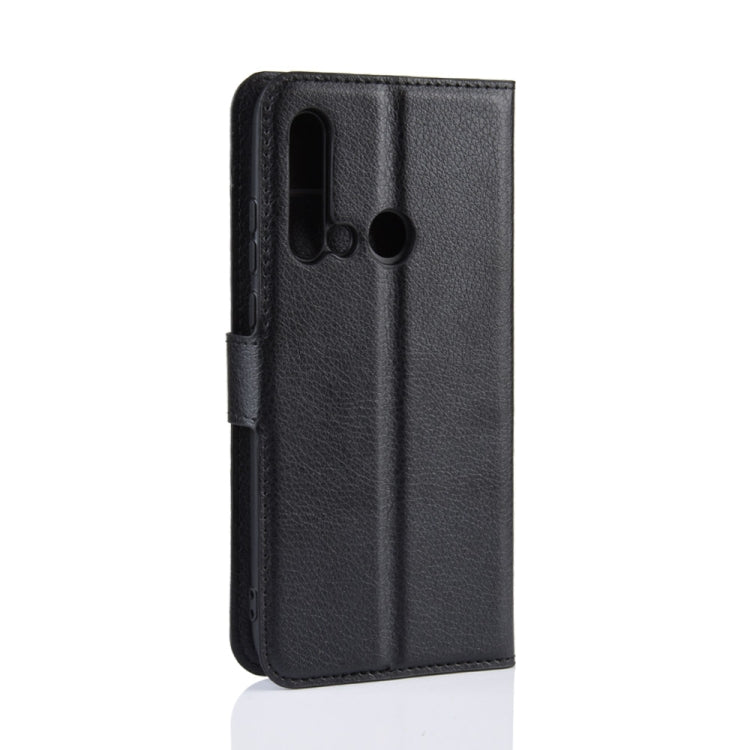 Litchi Texture Horizontal Flip Leather Case for Huawei P20 Lite 2019 / Nova 5i, with Wallet & Holder & Card Slots