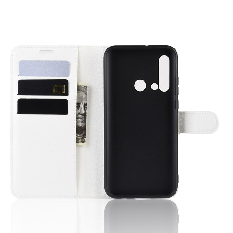 Litchi Texture Horizontal Flip Leather Case for Huawei P20 Lite 2019 / Nova 5i, with Wallet & Holder & Card Slots