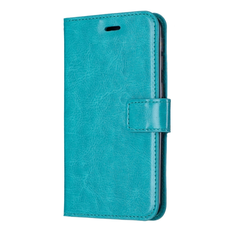 Crazy Horse Texture Horizontal Flip Leather Case with Holder & Card Slots & Wallet & Photo Frame for Huawei Y5 2019