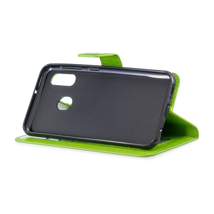 Crazy Horse Texture Horizontal Flip Leather Case with Holder & Card Slots & Wallet & Photo Frame for Huawei Y5 2019