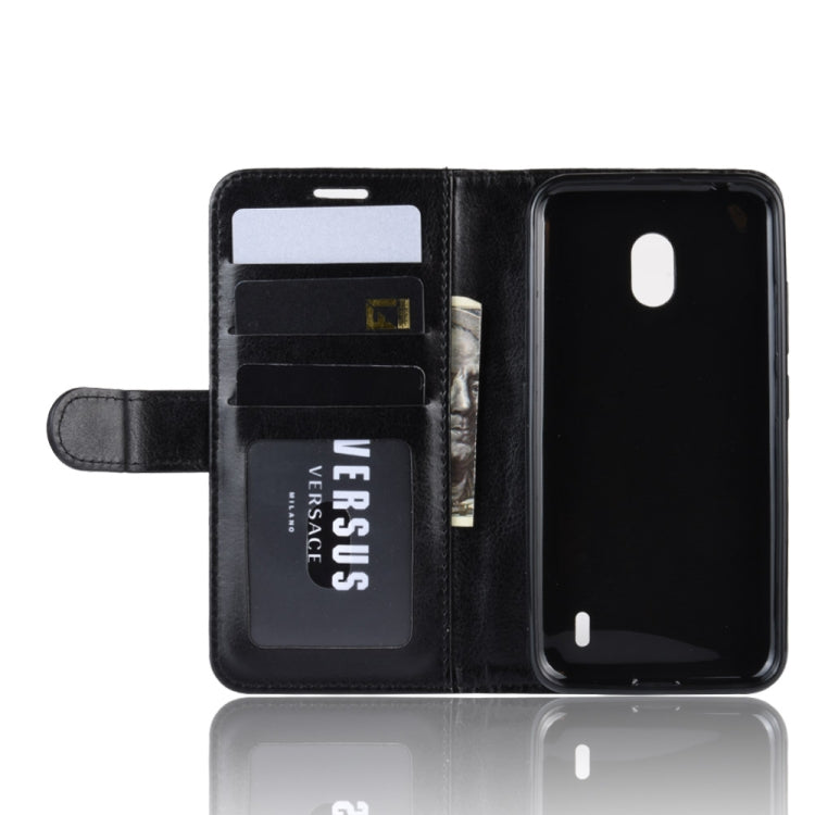 R64 Texture Single Fold Horizontal Flip Leather Case for NOKIA 2.2, with Holder & Card Slots & Wallet