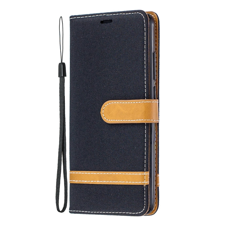 Color Matching Denim Texture Leather Case for Xiaomi Redmi K20 & K20 Pro, with Holder & Card Slots & Wallet & Lanyard