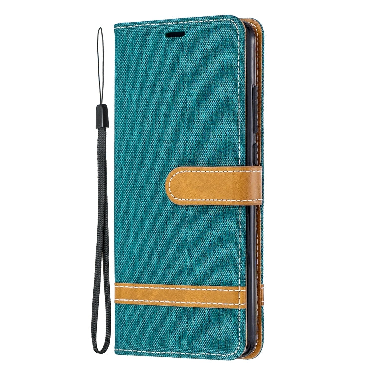 Color Matching Denim Texture Leather Case for Xiaomi Redmi K20 & K20 Pro, with Holder & Card Slots & Wallet & Lanyard