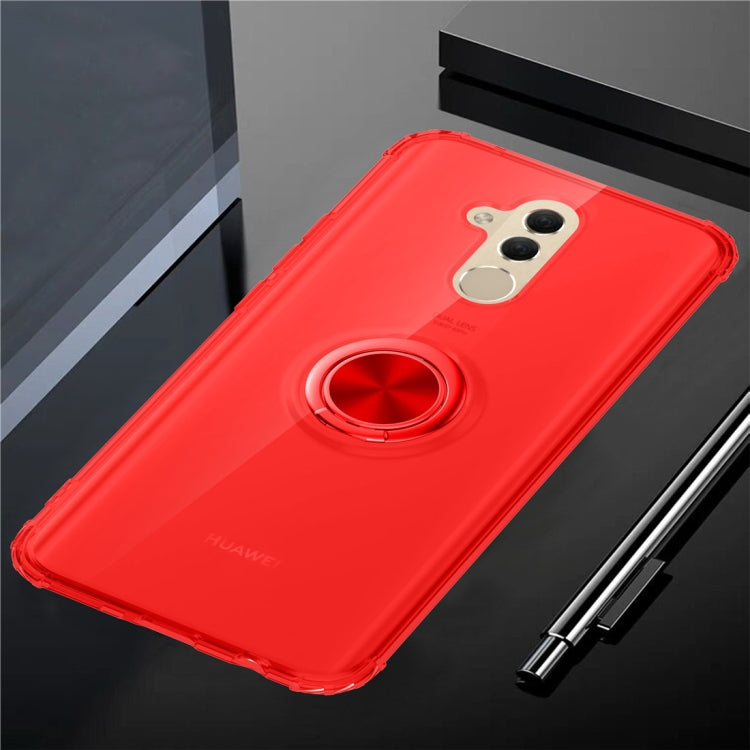 Ultra-thin TPU Protective Case for Huawei mate 20 Lite / Maimang 7, with 360 Degree Rotation Holder