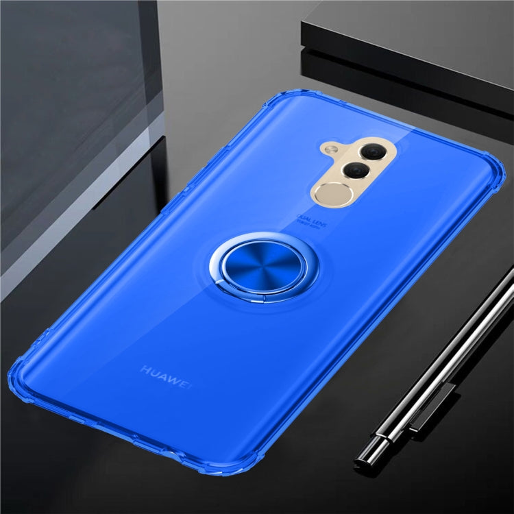 Ultra-thin TPU Protective Case for Huawei mate 20 Lite / Maimang 7, with 360 Degree Rotation Holder