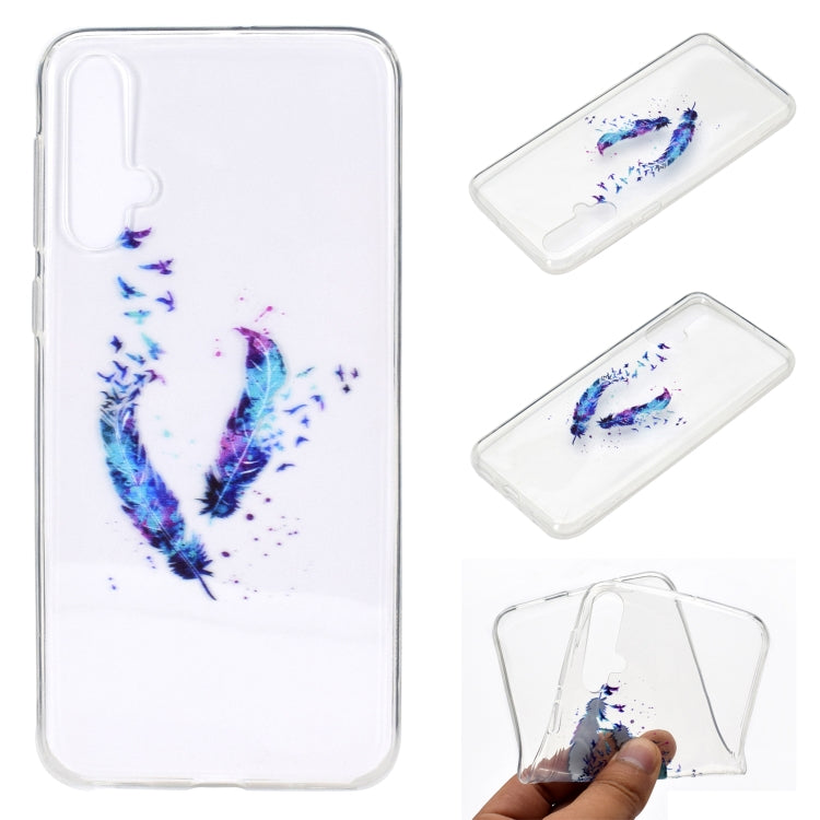 Stylish and Beautiful Pattern TPU Drop Protection Cover for Huawei Nova 5