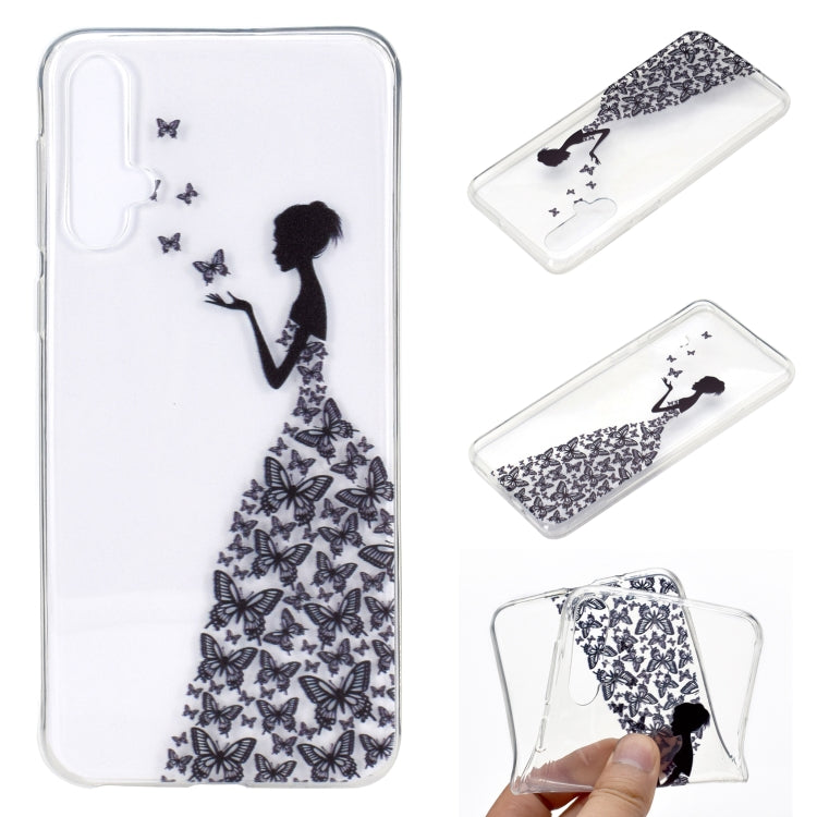 Stylish and Beautiful Pattern TPU Drop Protection Cover for Huawei Nova 5
