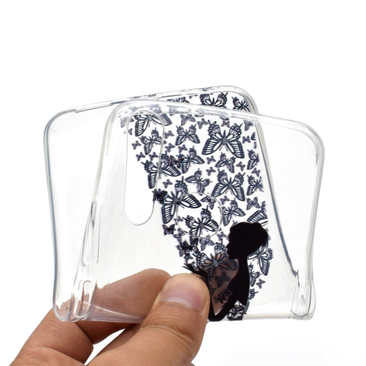 Stylish and Beautiful Pattern TPU Drop Protection Case for SONY Z5X