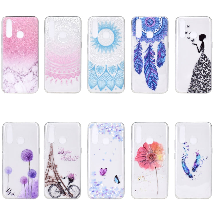 Stylish and Beautiful Pattern TPU Drop Protection Case for SONY Z5X