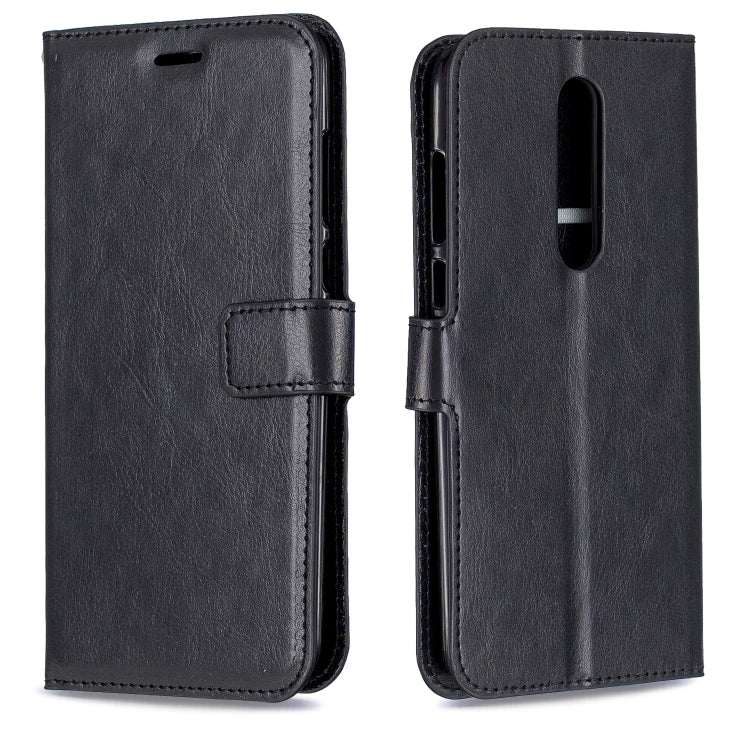 Crazy Horse Texture Horizontal Flip Leather Case with Holder & Card Slots & Wallet & Photo Frame For Nokia 3.1 plus