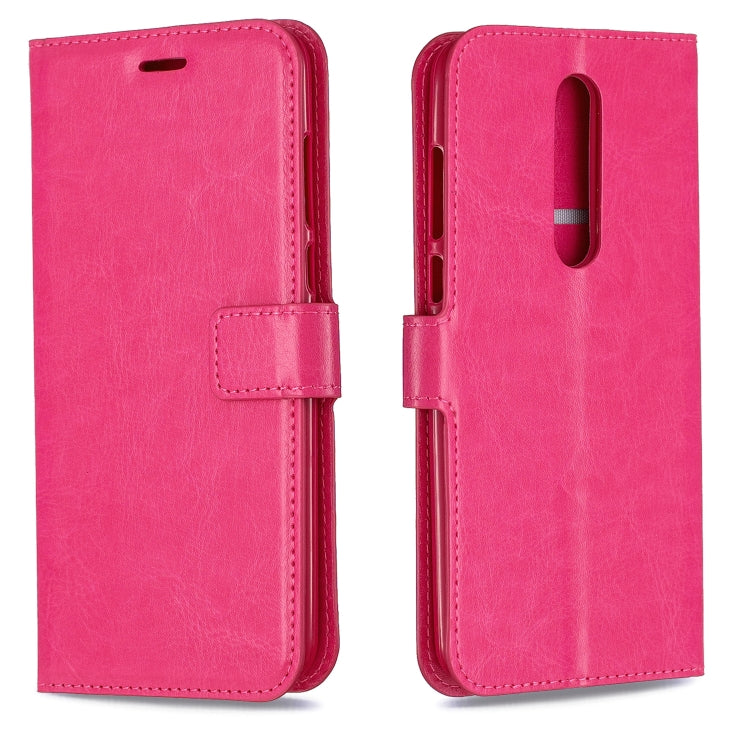 Crazy Horse Texture Horizontal Flip Leather Case with Holder & Card Slots & Wallet & Photo Frame For Nokia 3.1 plus