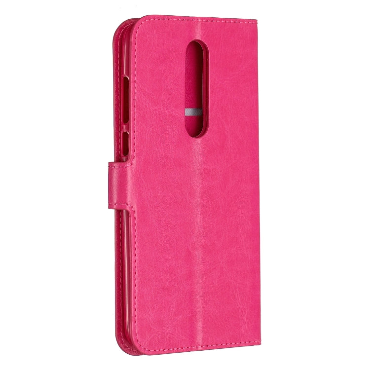 Crazy Horse Texture Horizontal Flip Leather Case with Holder & Card Slots & Wallet & Photo Frame For Nokia 3.1 plus