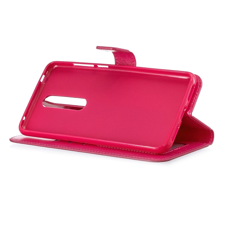 Crazy Horse Texture Horizontal Flip Leather Case with Holder & Card Slots & Wallet & Photo Frame For Nokia 3.1 plus