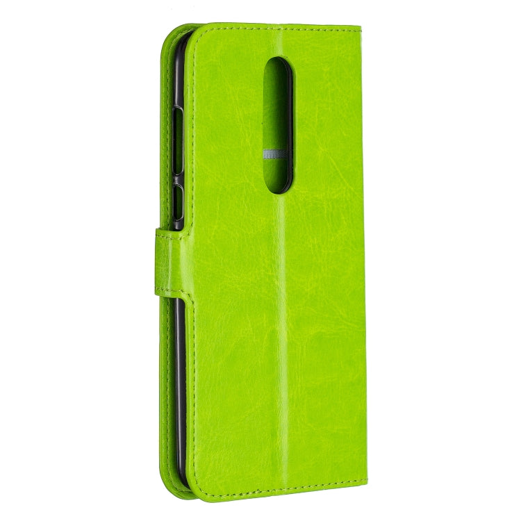 Crazy Horse Texture Horizontal Flip Leather Case with Holder & Card Slots & Wallet & Photo Frame For Nokia 3.1 plus