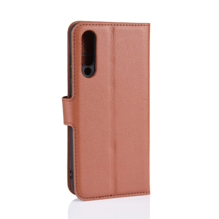 Litchi Texture Horizontal Flip Leather Case for MEIZU 16XS, with Wallet & Holder & Card Slots