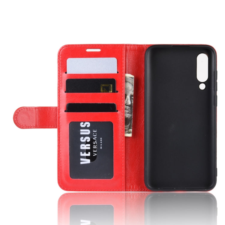 R64 Texture Single Fold Horizontal Flip Leather Case for MEIZU 16XS, with Holder & Card Slots & Wallet