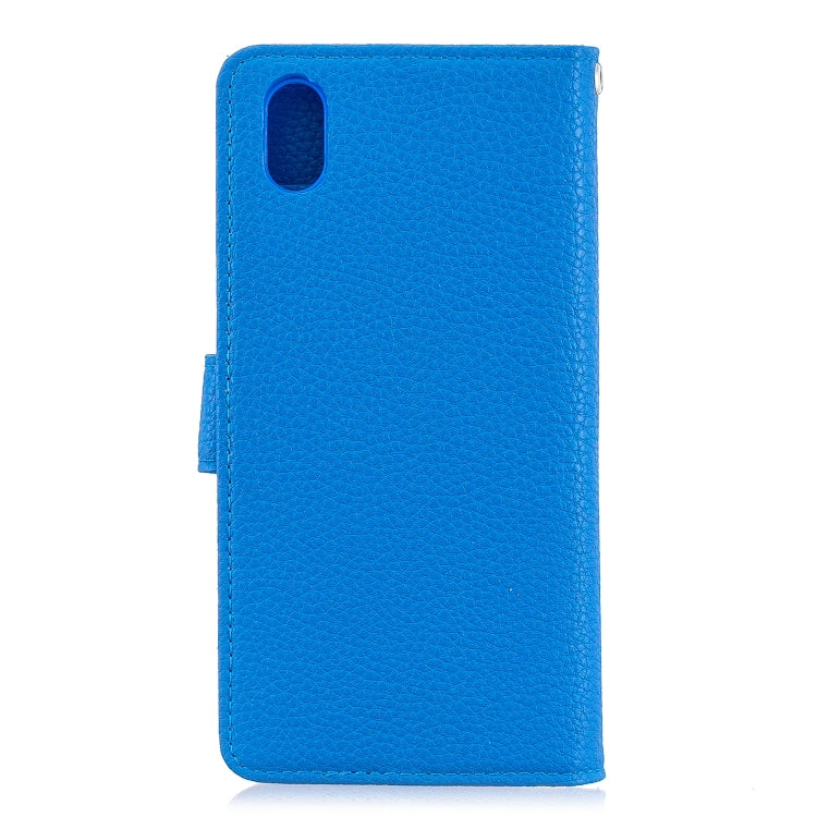 For Huawei Y5 2019 Lychee Texture Horizontal Flip Leather Case with Holder & Card Slots & Wallet & Photo Frame