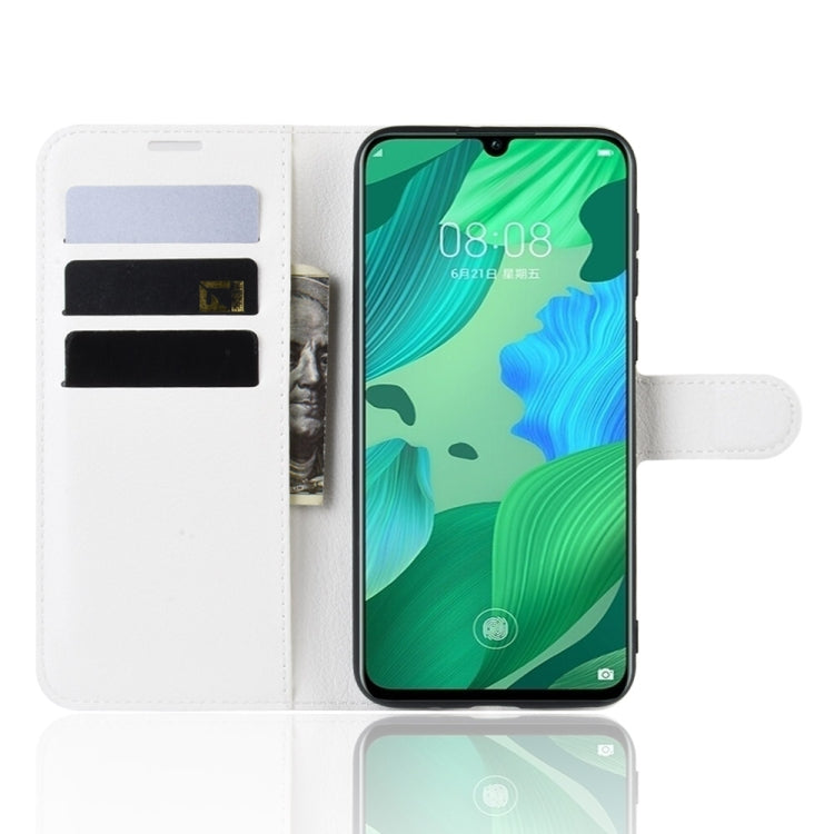 Litchi Texture Horizontal Flip Leather Case for Huawei Nova 5, with Wallet & Holder & Card Slots
